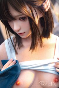 Caicaizi – Silicone 151cm 59.45 A-CUP 32.5kg 71.65lbs Sex Doll Small Breast Anime Japanese Sex Doll YHD-S151-0012 13