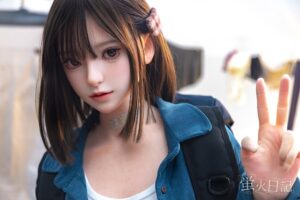 Caicaizi – Silicone 151cm 59.45 A-CUP 32.5kg 71.65lbs Sex Doll Small Breast Anime Japanese Sex Doll YHD-S151-0012 17