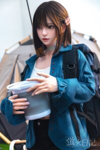 Caicaizi – Silicone 151cm 59.45 A-CUP 32.5kg 71.65lbs Sex Doll Small Breast Anime Japanese Sex Doll YHD-S151-0012 3