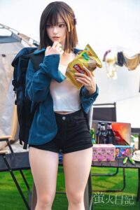 Caicaizi – Silicone 151cm 59.45 A-CUP 32.5kg 71.65lbs Sex Doll Small Breast Anime Japanese Sex Doll YHD-S151-0012 6