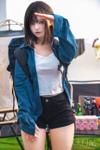 Caicaizi – Silicone 151cm 59.45 A-CUP 32.5kg 71.65lbs Sex Doll Small Breast Anime Japanese Sex Doll YHD-S151-0012 7