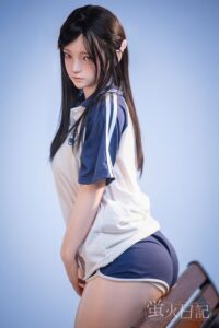 Caicaizi – Silicone 151cm 59.45 A-CUP 32.5kg 71.65lbs Sex Doll Small Breast Anime Japanese Sex Doll YHD-S151-0059 6