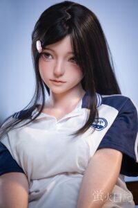 Caicaizi – Silicone 151cm 59.45 A-CUP 32.5kg 71.65lbs Sex Doll Small Breast Anime Japanese Sex Doll YHD-S151-0059 8