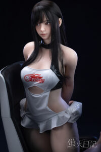 Caicaizi – Silicone 151cm 59.45 A-CUP 32.5kg 71.65lbs Sex Doll Small Breast Anime Japanese Sex Doll YHD-S151-0071 6