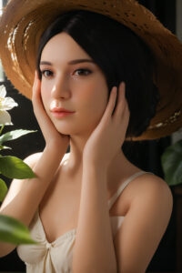 Caomaomeinv – Hybrid 158cm 62.2 A-CUP 30kg 66.14lbs Sex Doll Big Booty Cute Chinese Sex Doll LYD-M158-0034 11