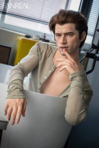 Carter – Silicone 173cm 68.11 A-CUP 35kg 77.16lbs Sex Doll Male Sex Doll FRD-S173-0197 35