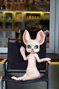 Cheese Mouse Doll – Silicone 80cm 31.5 9kg 19.84lbs Sex Doll Big Booty Anime Sex Doll WWD-S080-0233 5