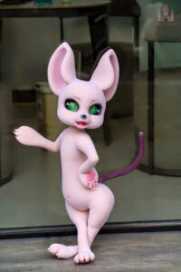 Cheese Mouse Doll – Silicone 80cm 31.5 9kg 19.84lbs Sex Doll Big Booty Anime Sex Doll WWD-S080-0234 12