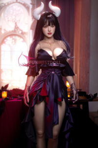 Chloe – Silicone 160cm 62.99 F-CUP 36kg 79.37lbs Sex Doll Big Booty Anime Japanese Sex Doll FWD-S160-0010 2