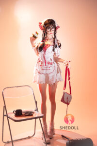Chulin – Silicone 160cm 62.99 C-CUP 40kg 88.18lbs Sex Doll Medium Tits Anime Japanese Sex Doll SHE-S160-0194 27