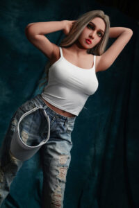 DC09 – TPE 158cm 62.2 E-CUP 36kg 79.37lbs Sex Doll Big Boobs Cute American Sex Doll WWD-T158-0109 5