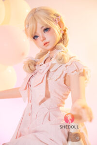 Dongsheng – Silicone 152cm 59.84 A-CUP 36kg 79.37lbs Sex Doll Small Breast Anime Japanese Sex Doll SHE-S152-0179 1