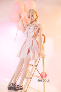 Dongsheng – Silicone 152cm 59.84 A-CUP 36kg 79.37lbs Sex Doll Small Breast Anime Japanese Sex Doll SHE-S152-0179 10