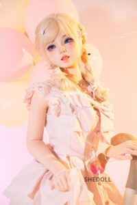 Dongsheng – Silicone 152cm 59.84 A-CUP 36kg 79.37lbs Sex Doll Small Breast Anime Japanese Sex Doll SHE-S152-0179 13
