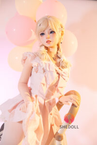 Dongsheng – Silicone 152cm 59.84 A-CUP 36kg 79.37lbs Sex Doll Small Breast Anime Japanese Sex Doll SHE-S152-0179 16