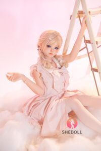 Dongsheng – Silicone 152cm 59.84 A-CUP 36kg 79.37lbs Sex Doll Small Breast Anime Japanese Sex Doll SHE-S152-0179 17