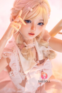 Dongsheng – Silicone 152cm 59.84 A-CUP 36kg 79.37lbs Sex Doll Small Breast Anime Japanese Sex Doll SHE-S152-0179 20