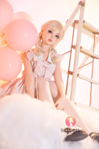 Dongsheng – Silicone 152cm 59.84 A-CUP 36kg 79.37lbs Sex Doll Small Breast Anime Japanese Sex Doll SHE-S152-0179 24
