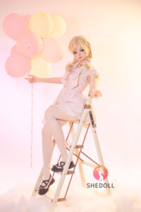 Dongsheng – Silicone 152cm 59.84 A-CUP 36kg 79.37lbs Sex Doll Small Breast Anime Japanese Sex Doll SHE-S152-0179 3