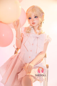 Dongsheng – Silicone 152cm 59.84 A-CUP 36kg 79.37lbs Sex Doll Small Breast Anime Japanese Sex Doll SHE-S152-0179 5
