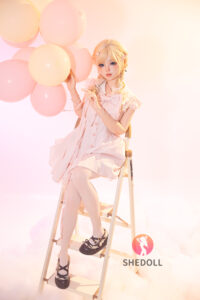 Dongsheng – Silicone 152cm 59.84 A-CUP 36kg 79.37lbs Sex Doll Small Breast Anime Japanese Sex Doll SHE-S152-0179 6