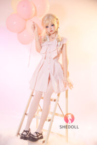 Dongsheng – Silicone 152cm 59.84 A-CUP 36kg 79.37lbs Sex Doll Small Breast Anime Japanese Sex Doll SHE-S152-0179 8