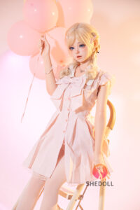 Dongsheng – Silicone 152cm 59.84 A-CUP 36kg 79.37lbs Sex Doll Small Breast Anime Japanese Sex Doll SHE-S152-0179 9