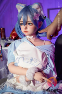 Duo Duo 2.0 – Hybrid 148cm 58.27 D-CUP 26kg 57.32lbs Sex Doll Big Booty Anime Japanese Sex Doll SHE-M148-0049 25