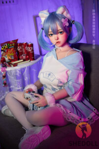 Duo Duo 2.0 – Hybrid 148cm 58.27 D-CUP 26kg 57.32lbs Sex Doll Big Booty Anime Japanese Sex Doll SHE-M148-0049 27