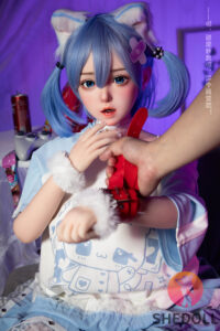 Duo Duo 2.0 – Hybrid 148cm 58.27 D-CUP 26kg 57.32lbs Sex Doll Big Booty Anime Japanese Sex Doll SHE-M148-0049 30
