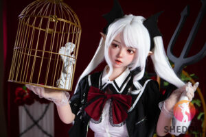Duo Duo 2.0 – Hybrid 148cm 58.27 D-CUP 26kg 57.32lbs Sex Doll Big Booty Anime Japanese Sex Doll SHE-M148-0050 16