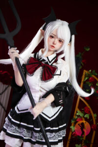 Duo Duo 2.0 – Hybrid 148cm 58.27 D-CUP 26kg 57.32lbs Sex Doll Big Booty Anime Japanese Sex Doll SHE-M148-0050 4