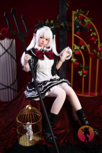 Duo Duo 2.0 – Hybrid 148cm 58.27 D-CUP 26kg 57.32lbs Sex Doll Big Booty Anime Japanese Sex Doll SHE-M148-0050 6