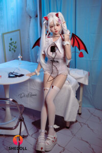 Duo Duo 2.0 – Silicone 148cm 58.27 D-CUP 34kg 74.96lbs Sex Doll Big Booty Anime Japanese Sex Doll SHE-S148-0084 11