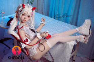 Duo Duo 2.0 – Silicone 148cm 58.27 D-CUP 34kg 74.96lbs Sex Doll Big Booty Anime Japanese Sex Doll SHE-S148-0084 14