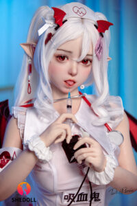 Duo Duo 2.0 – Silicone 148cm 58.27 D-CUP 34kg 74.96lbs Sex Doll Big Booty Anime Japanese Sex Doll SHE-S148-0084 2