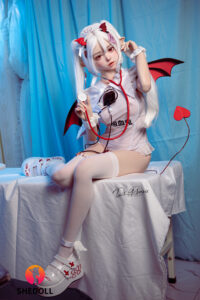 Duo Duo 2.0 – Silicone 148cm 58.27 D-CUP 34kg 74.96lbs Sex Doll Big Booty Anime Japanese Sex Doll SHE-S148-0084 3