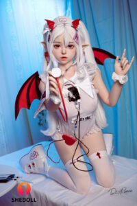 Duo Duo 2.0 – Silicone 148cm 58.27 D-CUP 34kg 74.96lbs Sex Doll Big Booty Anime Japanese Sex Doll SHE-S148-0084 6