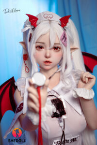Duo Duo 2.0 – Silicone 148cm 58.27 D-CUP 34kg 74.96lbs Sex Doll Big Booty Anime Japanese Sex Doll SHE-S148-0084 7