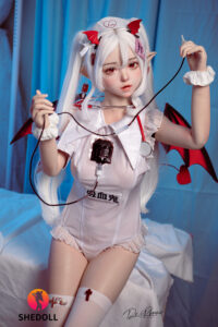 Duo Duo 2.0 – Silicone 148cm 58.27 D-CUP 34kg 74.96lbs Sex Doll Big Booty Anime Japanese Sex Doll SHE-S148-0084 9