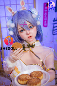 Duo Duo – Hybrid 148cm 58.27 D-CUP 26kg 57.32lbs Sex Doll Big Booty Anime Japanese Sex Doll SHE-M148-0063 2