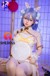 Duo Duo – Hybrid 148cm 58.27 D-CUP 26kg 57.32lbs Sex Doll Big Booty Anime Japanese Sex Doll SHE-M148-0063 5