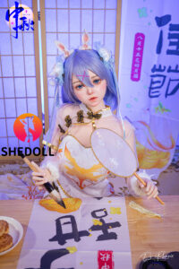 Duo Duo – Hybrid 148cm 58.27 D-CUP 26kg 57.32lbs Sex Doll Big Booty Anime Japanese Sex Doll SHE-M148-0063 6