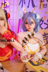 Duo Duo – Hybrid 148cm 58.27 D-CUP 26kg 57.32lbs Sex Doll Big Booty Anime Japanese Sex Doll SHE-M148-0063 8