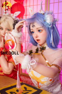 Duo Duo – Hybrid 148cm 58.27 D-CUP 26kg 57.32lbs Sex Doll Big Booty Anime Japanese Sex Doll SHE-M148-0063 9
