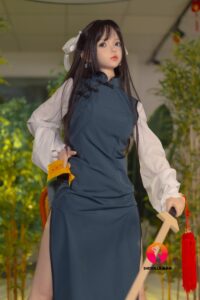 Duoduo – Silicone 148cm 58.27 D-CUP 34kg 74.96lbs Sex Doll Big Booty Cute Chinese Sex Doll SHE-S148-0009 24