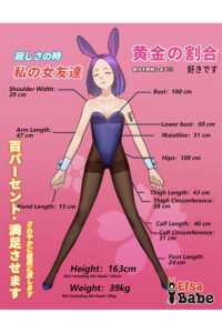 Elsa Babe – Silicone 163cm 64.17 M-CUP 39kg 85.98lbs Sex Doll Big Boobs Anime Japanese Sex Doll ELS-S163-0054 18