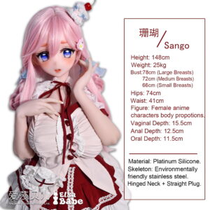 Elsa – Silicone 148cm 58.27 K-CUP 27.5kg 60.63lbs Sex Doll Big Boobs Anime Japanese Sex Doll ELS-S148-0103 17