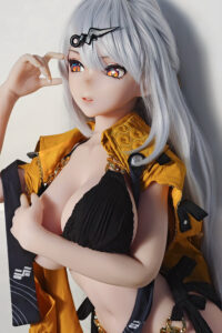 Elsa – Silicone 148cm 58.27 K-CUP 27.5kg 60.63lbs Sex Doll Big Boobs Anime Japanese Sex Doll ELS-S148-0114 2