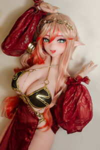 Elsa – Silicone 148cm 58.27 K-CUP 27.5kg 60.63lbs Sex Doll Big Boobs Anime Sex Doll ELS-S148-0053 1